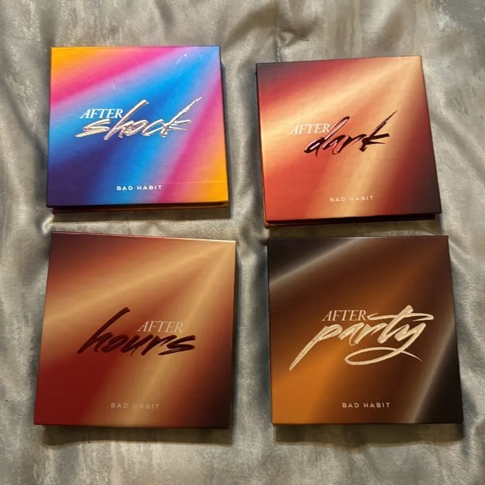 Bad habit after shock after hours after dark &‎ after party eyeshadow palettes